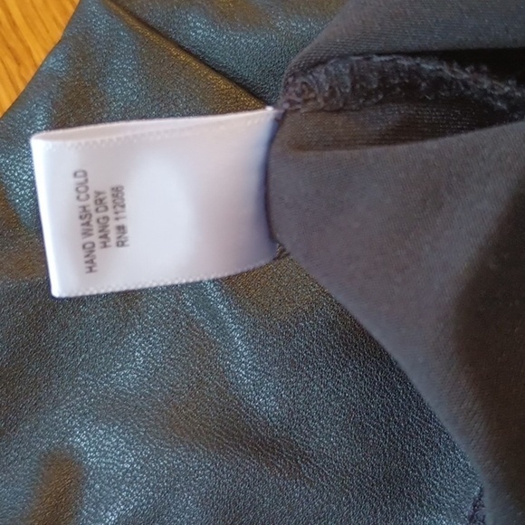 CUTE pair of faux leather pants.Size medium, from Zenana. Good used condition. - Picture 12 of 12